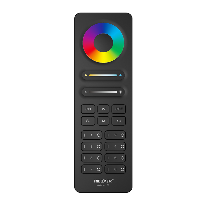 Pilot 8-strefowy RGB + CCT